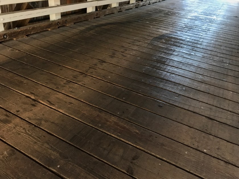 Gallon House Bridge decking