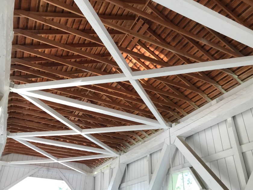 Hoffman Bridge interior roof