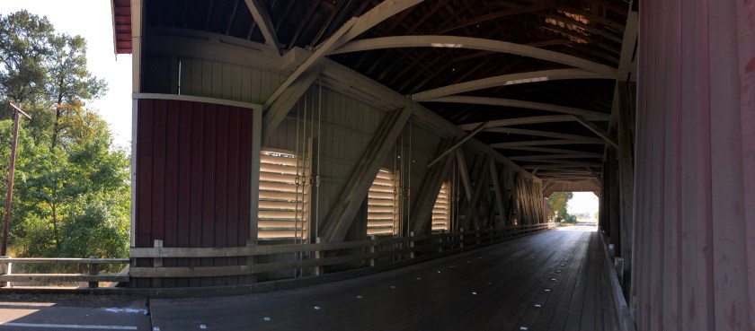 Just inside Shimanek Bridge