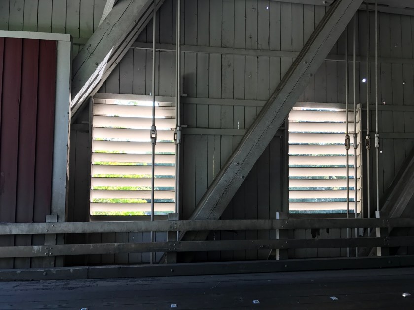 Shimanek Bridge - looking at the windows.