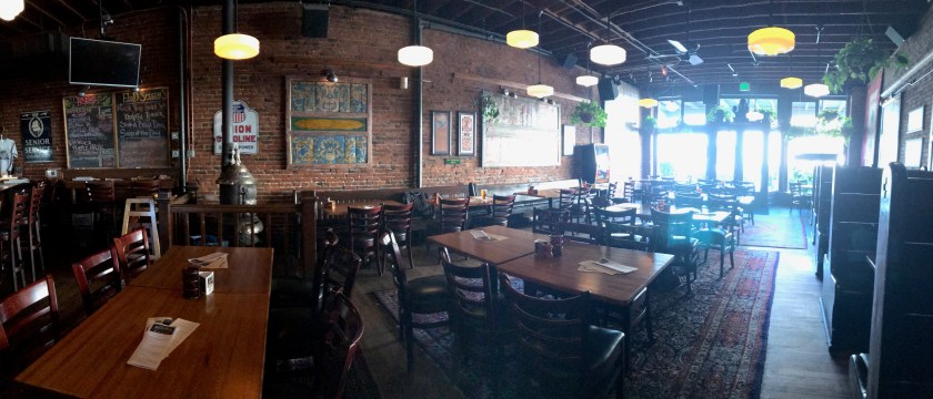 Looking inside from side entrance