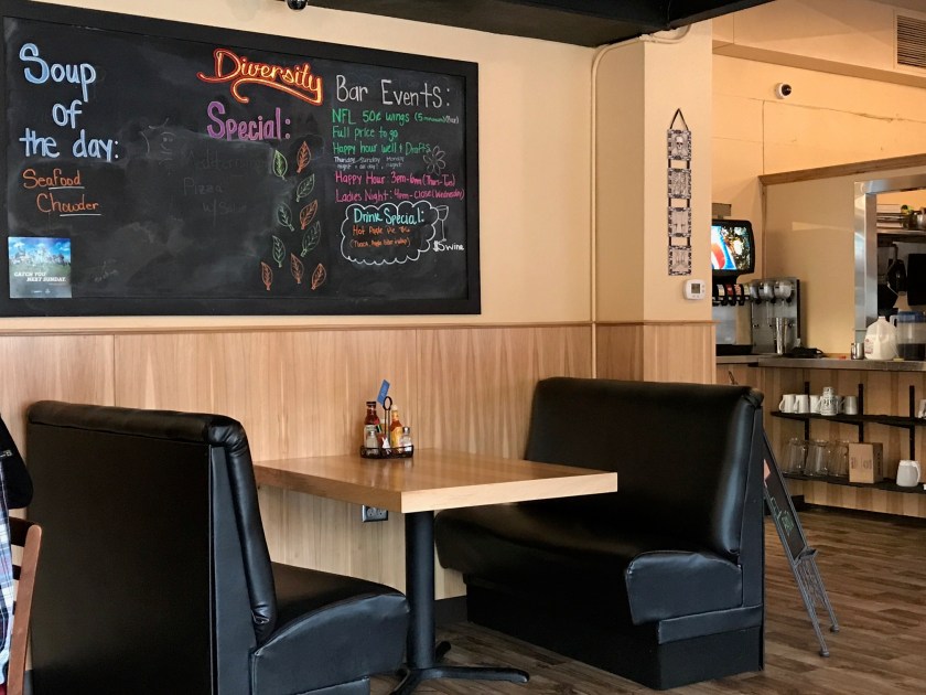 Drink and Specials menu at Diversity Cafe