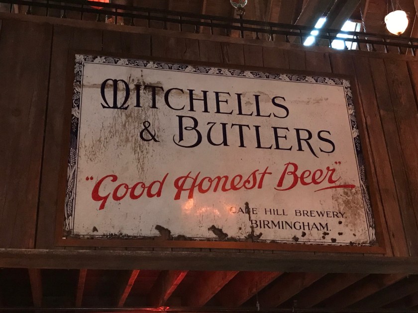 Advertisement for Mitchells and Butler’s Good Honest Beer