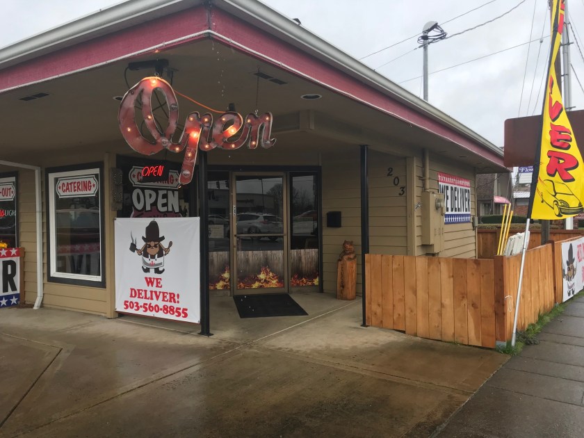 The front of Bert's is very welcoming and they're open sign is unique which I really appreciated